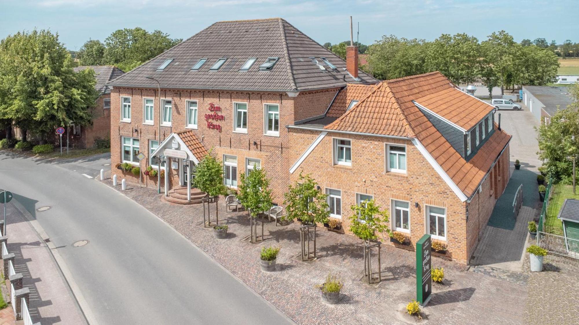 Hotel Zum Grossen Krug Wirdum Экстерьер фото